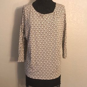 Geometric NWOT blouse